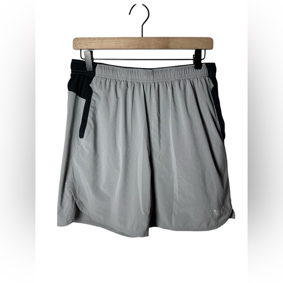 Road Runner Other - Roadrunner Sports Korsa Men’s Running Athletic Shorts Gray Black Size M